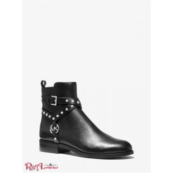 Жіночі Черевики (Preston Studded Leather Ankle Boot) 65624-05 чорний