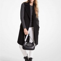 Жіночий Жилет (Wool Blend Wrap Vest) 61114-05 Чорний