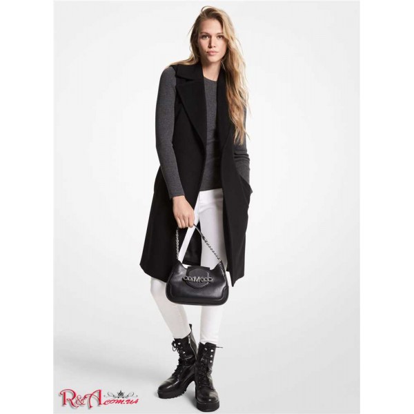 Женский Жилет MICHAEL KORS (Wool Blend Wrap Vest) 61114-05 Черный