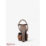 Жіночий Сандалі MICHAEL KORS (Rosanna Studded Python Platform Sandal) 53314-05 Suntan