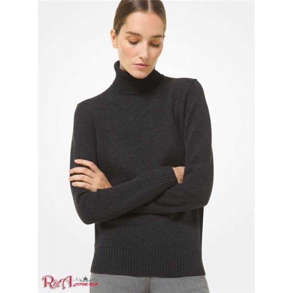 Женская Водолазка MICHAEL KORS (Cashmere Turtleneck Sweater) 65144-05 Charcoal