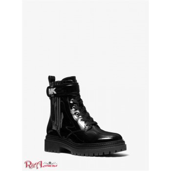Жіночі Черевики (Stark Patent Leather Combat Boot) 65634-05 чорний