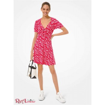 Женское Платье (Petal Matte Jersey Dress) 60794-05 Скарлет