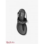 Женские Сандалии MICHAEL KORS (Roxane Embellished Leather Sandal) 61304-05 черный