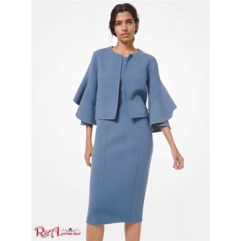 Жіночий Кардиган (Stretch Boucle Ruffle-Sleeve Cardigan) 61084-05 Storm