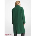 Женское Пальто MICHAEL KORS (Wool Blend Oversized Coat) 65064-05 Мох