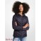 Женская Куртка (Reversible Printed Nylon Packable Puffer Jacket) 61104-05 Военно-Морской