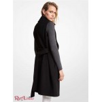 Женский Жилет MICHAEL KORS (Wool Blend Wrap Vest) 61114-05 Черный