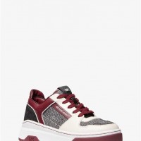 Женские Сникерсы (Lexi Mixed-Media Sneaker) 65234-05 темная ягода