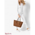 Жіноча Таут Сумка MICHAEL KORS (Jet Set Medium Saffiano Leather Top-Zip Tote Bag) 65474-05 Багаж