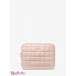 Жіночий Чохол MICHAEL KORS (Jet Set Quilted Leather Case for iPad Pro) 65424-05 Ніжно Рожевий