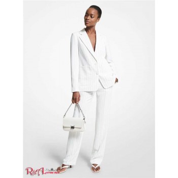 Женские Штаны (Striped Pants) 60774-05 Белый/Черный