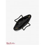 Жіноча Таут Сумка MICHAEL KORS (Jet Set Medium Saffiano Leather Top-Zip Tote Bag) 65475-05 Чорний