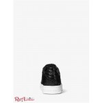 Женские Сникерсы MICHAEL KORS (Keating Python Embossed Leather Sneaker) 65215-05 Черный