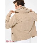 Мужская Куртка MICHAEL KORS (Bonded Suede Hooded Jacket) 48615-05 Oatmeal