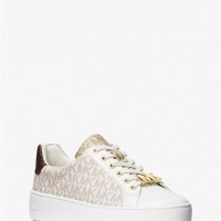 Жіночі Снікерси (Poppy Color-Block Logo Sneaker) 53305-05 Ванілевий Жіночі Снікерси (Poppy Color-Block Logo Sneaker) 53305-05 Ванілевий