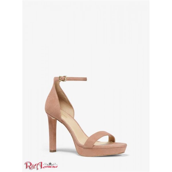 Женские Сандалии MICHAEL KORS (Margot Suede Platform Sandal) 61345-05 Tuscan Роза