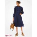 Женское Платье Рубашка MICHAEL KORS (Embellished Cotton Shirtdress) 60785-05 истинный военно-морской флот