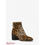 Жіночі Черевики MICHAEL KORS (Elsa Leopard Print Calf Hair Ankle Boot) 61205-05 butterscotch