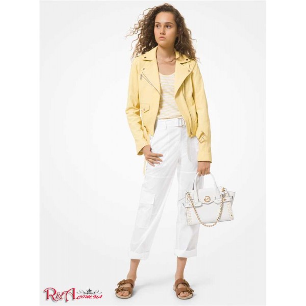 Жіночі Штани MICHAEL KORS (Stretch Cotton Poplin Cargo Pants) 60745-05 Білий