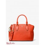 Женская Сумка Сэтчел MICHAEL KORS (Sienna Medium Pebbled Leather Satchel) 61625-05 Оранжевый Spice