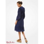 Женское Платье Рубашка MICHAEL KORS (Embellished Cotton Shirtdress) 60785-05 истинный военно-морской флот