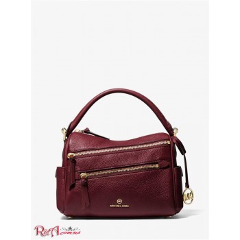 Женская Сумка Сэтчел (Lorimer Medium Pebbled Leather Satchel) 65525-05 Dk Berry