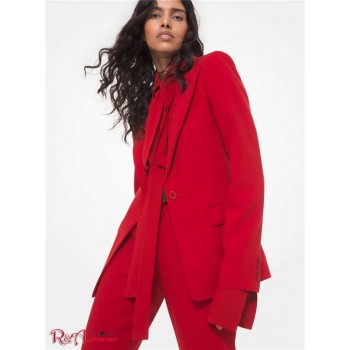 Женский Блейзер (Wool Serge Blazer) 65115-05 скарлет