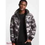 Мужская Куртка MICHAEL KORS (Reversible Camouflage Puffer Jacket) 61075-05 Черный