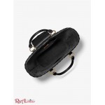 Женская Таут Сумка MICHAEL KORS (Roberta Rattan and Leather Basket Tote Bag) 65445-05 черный