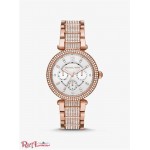 Жіночий Годинник MICHAEL KORS (Oversized Parker Pave Rose Gold-Tone Watch) 60885-05 рожевий золото