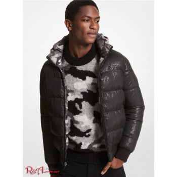 Чоловіча Куртка (Reversible Camouflage Puffer Jacket) 61075-05 Чорний