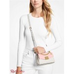 Женская Сумка Кроссбоди MICHAEL KORS (Lita Small Two-Tone Logo and Leather Crossbody Bag) 65365-05 Pwd Румяна Мульти