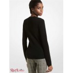 Женский Свитер MICHAEL KORS (Cashmere Sweater) 61136-05 Черный