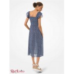 Женское Платье MICHAEL KORS (Floral Cotton Lawn Midi Dress) 60796-05 шамбрей
