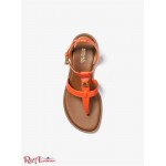 Женские Сандалии MICHAEL KORS (Sasha T-Strap Sandal) 61186-05 Clementine