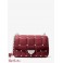 Женская Сумка на Плечо (SoHo Large Studded Quilted Leather Shoulder Bag) 65476-05 Dk Berry