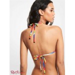 Женские Бикини MICHAEL KORS (Rainbow Wave Triangle Bikini Top) 60856-05 multi
