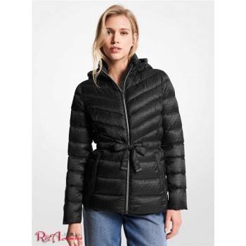 Женская Куртка (Quilted Nylon Packable Puffer Jacket) 61096-05 Черный