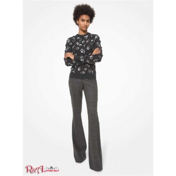 Женские Штаны (Charlie Glen Plaid Stretch Wool Flared Pants) 61666-05 Banker Grey