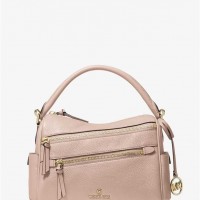 Жіноча Сумка Сетчел (Lorimer Medium Pebbled Leather Satchel) 65526-05 Ніжно Рожевий