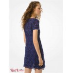 Женское Платье MICHAEL KORS (Embellished Broderie Anglaise Cotton Dress) 60806-05 True Военно-Морской