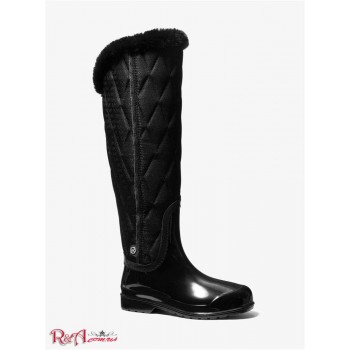 Жіночі Черевики (Bonnie Quilted Logo Jacquard and PVC Tall Rainboot) 65656-05 чорний