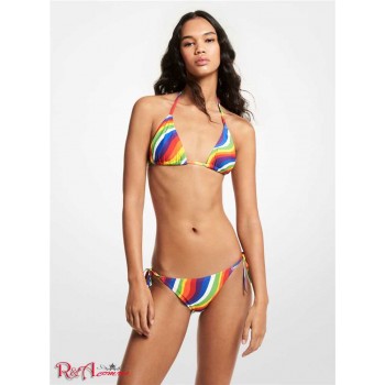 Жіночі Бікіні (Rainbow Wave Triangle Bikini Top) 60856-05 multi