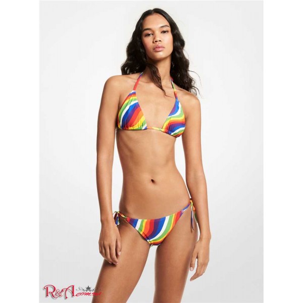 Жіночі Бікіні MICHAEL KORS (Rainbow Wave Triangle Bikini Top) 60856-05 multi