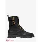 Женские Ботинки MICHAEL KORS (Ridley Leather Combat Boot) 61366-05 Черный