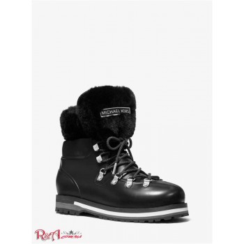 Жіночі Черевики (Lanis PVC and Faux Fur Rain Boot) 65626-05 Чорний