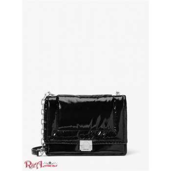 Женская Сумка Кроссбоди (Rory Medium Quilted Patent Crossbody Bag) 65356-05 черный