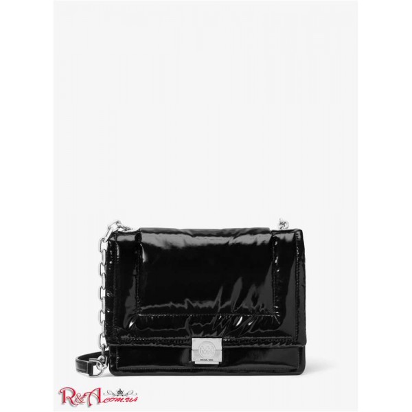 Женская Сумка Кроссбоди MICHAEL KORS (Rory Medium Quilted Patent Crossbody Bag) 65356-05 черный