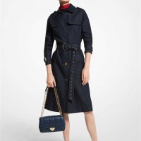 Женский Плащ (Denim Trench Coat) 60776-05 Индиго